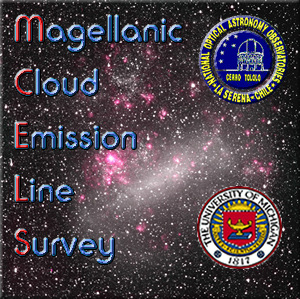 Magellanic Cloud Emission Line Survey